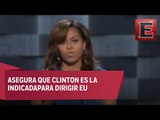 Michelle Obama en la Convención Demócrata en Filadelfia