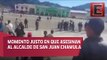 FUERTES IMÁGENES!! Momento justo en que asesinan al alcalde de San Juan Chamula