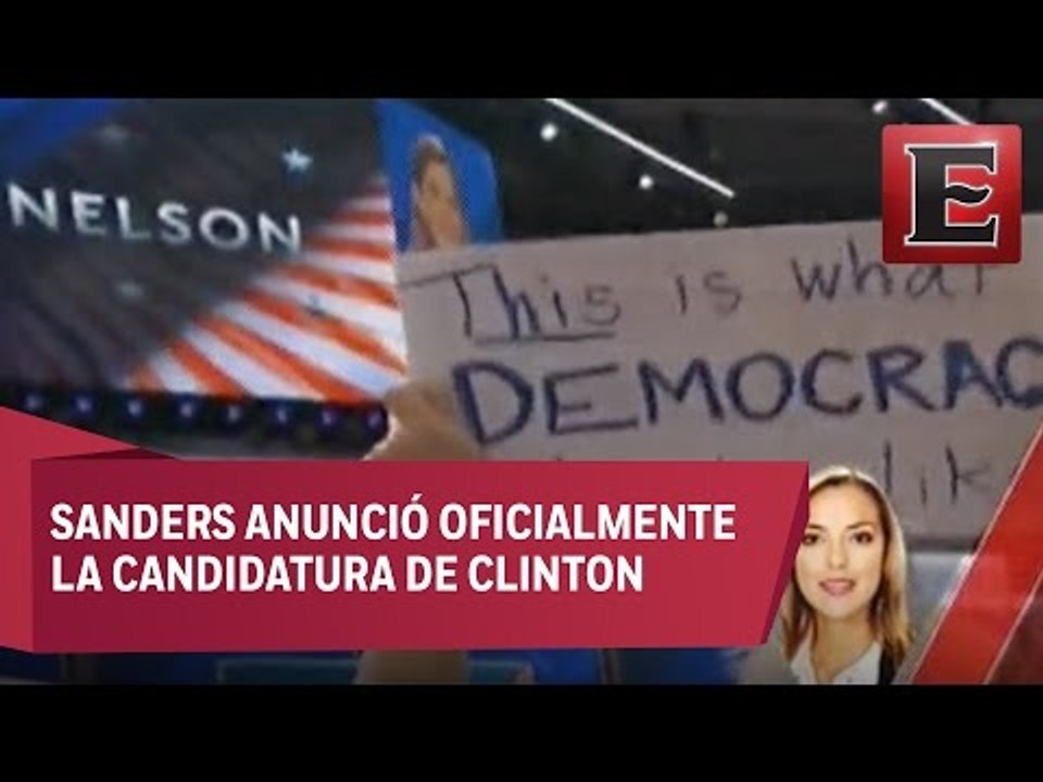Hillary Clinton se convierte en la primera mujer candidata a la presidencia de EU