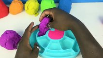 Bricolage cinétique le sable enfants blocs amusement jouer Apprendre les couleurs cinétique le sable puissant jouets