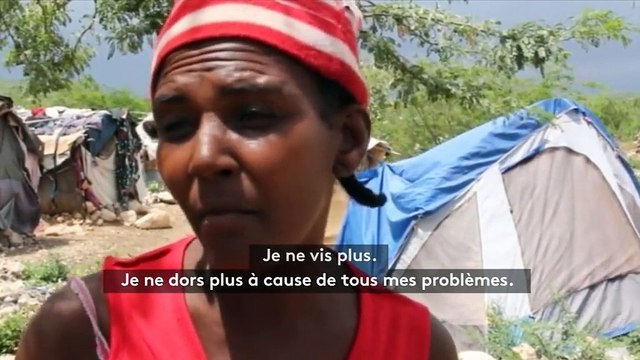 En Haïti, un camp de parias