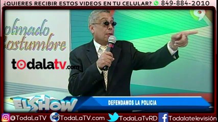 Video muestra momento donde atrapan uno de lo mata policía-El Show Del Mediodía-Video