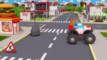 Super Caminhão e pequeno Máquinas de Construção na cidade | Novo Dibujos Animados 2017