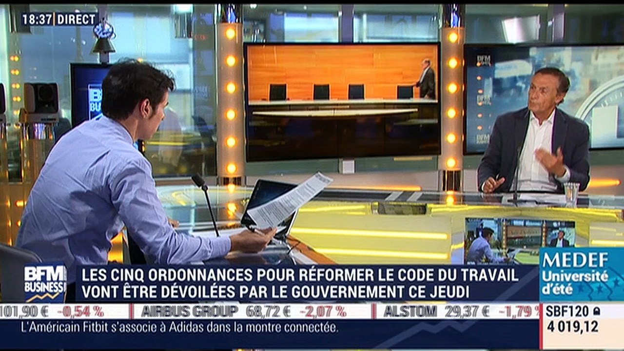 Les cinq ordonnances pour réformer le code du travail vont être dévoilées jeudi - 29/08