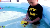 Baño inflable fiesta patrulla pata piscina cachorro nadando juguetes submarino paddlin ckn