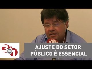 Madureira: Ajuste do setor público é essencial para melhoria da economia brasileira