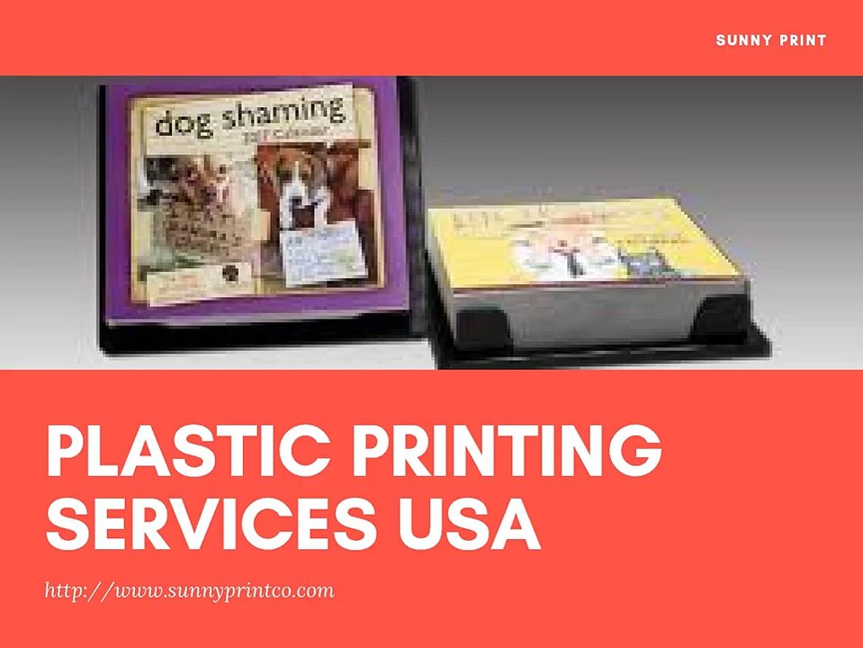 Plastic Printing services usa