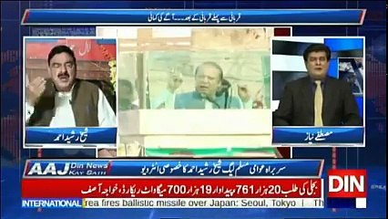 Aaj Din News Kay Sath - 29th August 2017