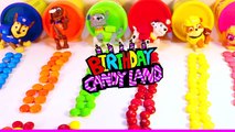 Et des ballons anniversaire gâteau Chocolat couleur coloration les couleurs pour enfants Apprendre serviteur page