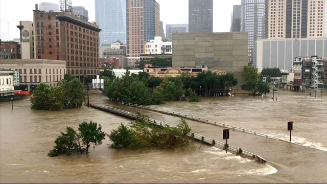 Houston flood: Reservoirs begin overflowing