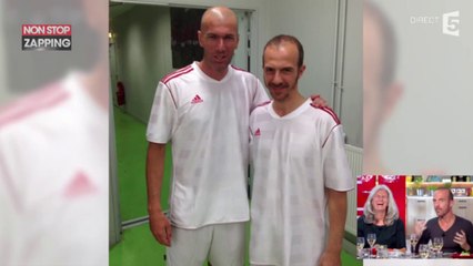 C à vous – Calogero : son anecdote incroyable avec Zinédine Zidane (vidéo)