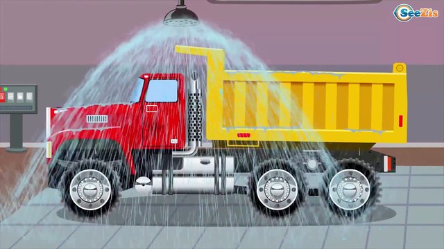 Learn Color Trucks & Cars Super Race Cartoon 2D Animation for Children and Babies kids