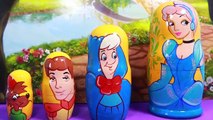Disney Princess Surprise Toys Nesting Dolls! Disney Stacking Cups Kids Kinder Fun Toys Vid