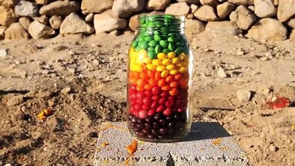 50 Cal Tastes The Rainbow! Phantom Slow Motion