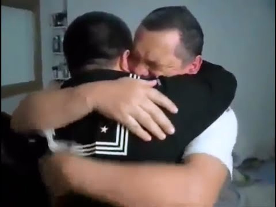 Dad Gets A Big Surprise From Soldier Son
