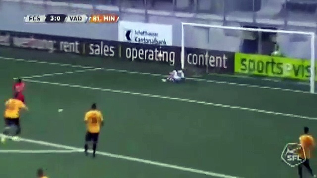 Schaffhausen 3:1 FC Vaduz (Swiss Challenge League 26 August)