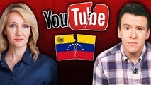 J.K. Rowling Promotes Fake News, YouTuber Loses Scholarship Over Video, and Venezuela In C