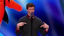 Daniel Ferguson_ Impressionist Surprises Simon Cowell - America's Got Talent 2017