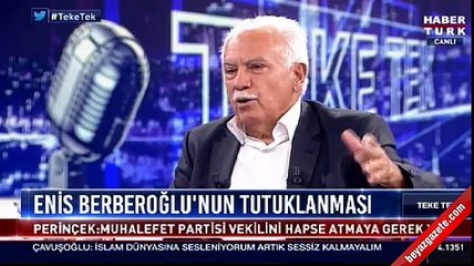Doğru Perinçek: Demirtaş'ın tutukluluğu çok doğru