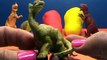 Dinosaurs toys Play Doh surprise balls sorpresa bolas dinosaurios juguetes