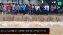 Inde : La ville de Bombay paralysée par des inondations impressionnantes (Vidéo)