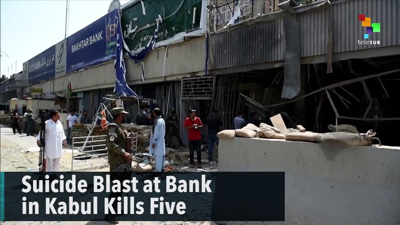 Suicide Blast at Bank in Kabul Kills Five