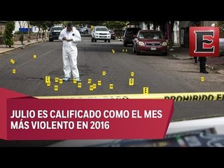 Incremento de homicidios en México