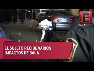 Asesinan a balazos a un joven en Tepito