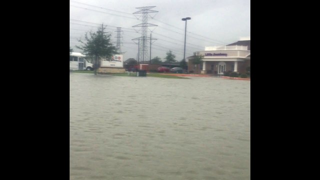 Massive Flooding In Humble, Texas