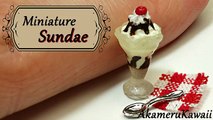 Argile crème de la glace tutoriel Miniature oreo sundae baskin robbins