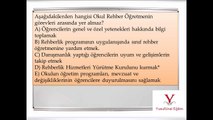 KPSS Eğitim Bilimleri - Rehberlik Çıkmış Sorular