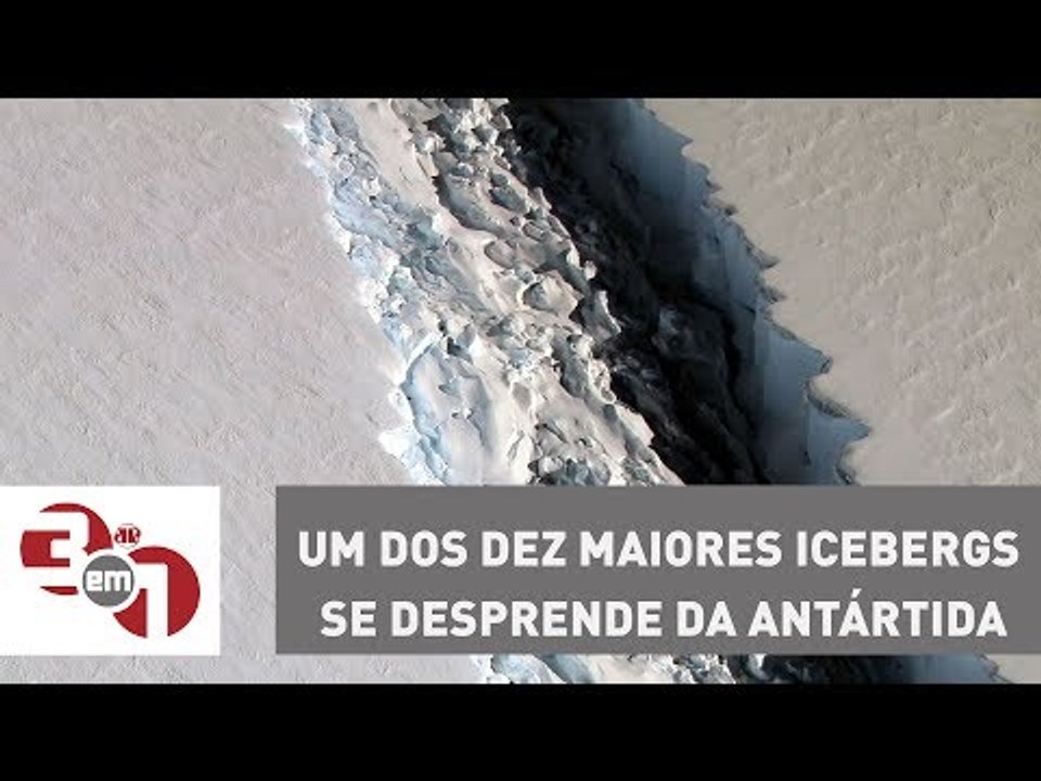 Planeta Madureira | Um dos dez maiores icebergs se desprende da Antártida