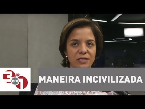 Vera: Não é dessa maneira incivilizada que se resolvem diferenças