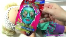 Vivant bébé beauté beauté soins poupées soin du visage drôle masque pédicure Peau vidéo Disney salo