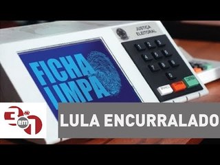 Brecha na Lei da Ficha Limpa pode encurralar Lula em 2018
