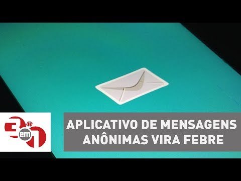Aplicativo de mensagens anônimas vira febre entre os jovens