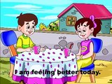 Y dibujos animados Inglés comida para saludable Niños magia cuentos historia guau Steve maggie |