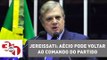 Presidente interino do PSDB admite que Aécio Neves pode voltar ao comando do partido