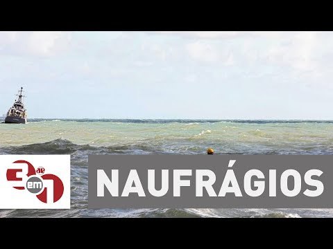 Dois naufrágios em menos de 24h entram para a lista de tragédias nas águas brasileiras