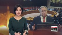 UN chief condemns North Korea's ballistic missile launch