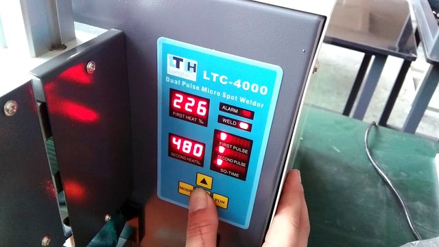 Longtaich Battery Pack Spot Welder A4000 Spot Weld 0.2mm Thick Pure Nickel Strips