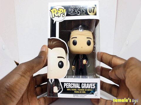 FANTASTIC BEASTS POP PERCIVAL GRAVES VINYL FIGURE UNBOXING 3+ YRS FUNKO Toys BABY Videos, WARNER BRO, HARRY POTTER , WIZ