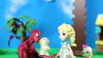 Homem Aranha e Frozen Elsa caem na armadilha do Coringa | Capitulo Completo em Portugues