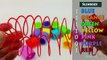 Des voitures couleurs concours amusement amusement Apprendre apprentissage avec Slinkies disney avengers lalaloopsey