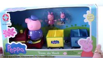 Peppa Pig e George No Barco do Vovô Pig Brinquedos Juguetes Toys