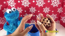 COUNTING with Cookie Monster Learn to Count 1 10 for Kids Feed Cookie Monster Toys Food Pl