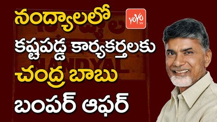 కష్టపడ్డ కార్యకర్తలకు బాబు బంపర్ ఆఫర్ | CM Chandrababu Gives a Bumper Offer to TDP Leaders | YOYO TV Channel
