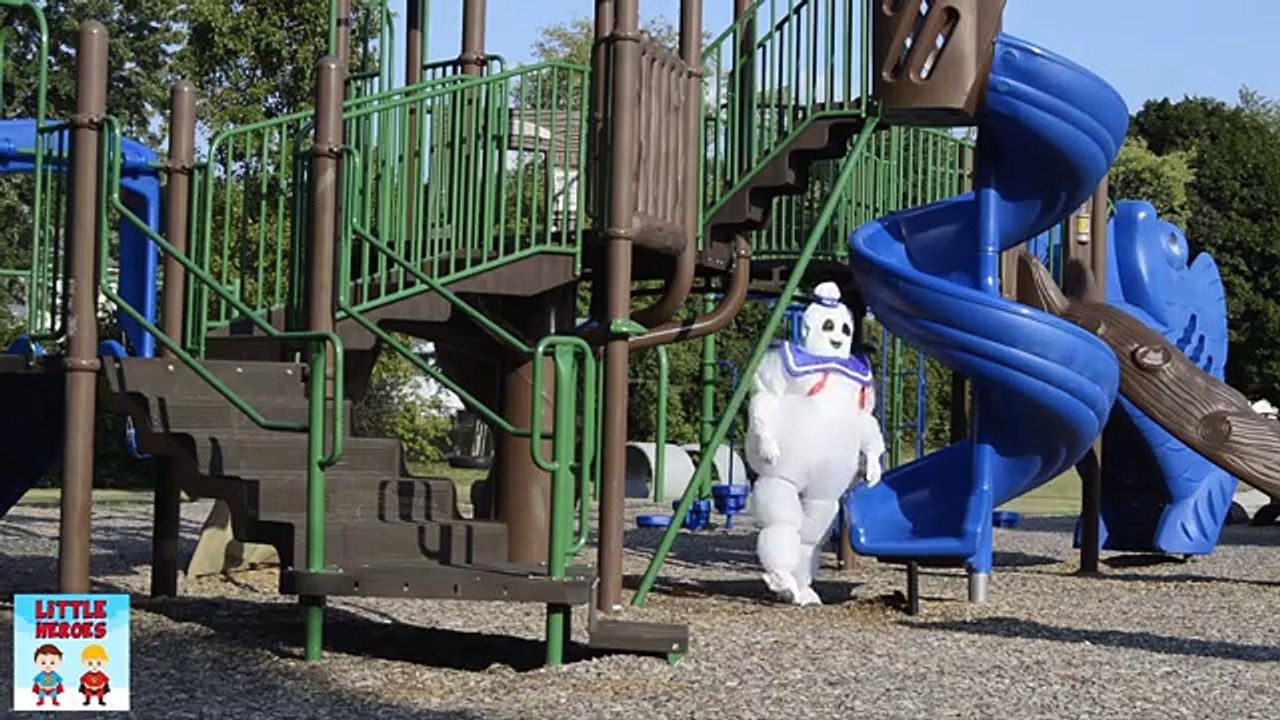 GHOSTBUSTERS + real life Kid Ghostbuster Hunt YouTube Funny Kids Video Ghostbusters