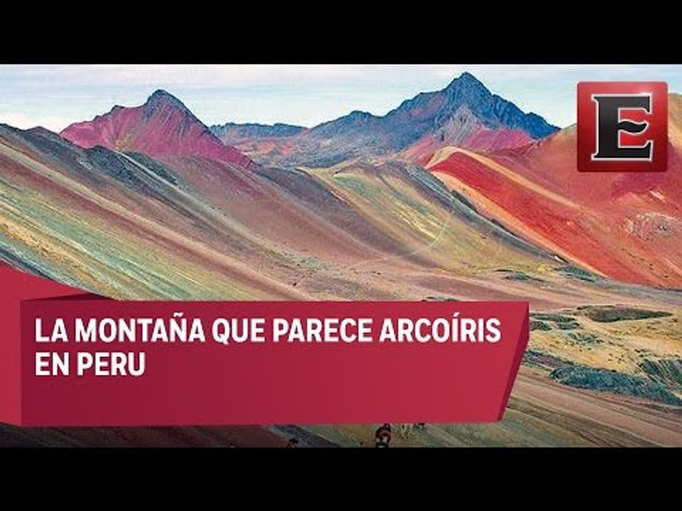 La impresionante montaña de siete colores en Perú