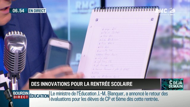 La chronique d'Anthony Morel: Des innovations pour la rentrée scolaire - 30/08